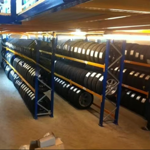 Sistema de Estanterías Industriales para Neumáticos de 30 m, Motor, Caja de Cambios, PLC, Capacidad de Carga de 1000 kg |   Reifenregal de Alta Resistencia 5010 - Product Image 1