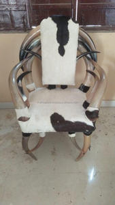 Trône des Nordiques sculpté à la main chaise en corne de boeuf de l'Inde vente en gros Viking décoration de la maison en vrac au prix d'usine - Product Image 2