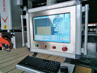 Machine de découpe de pierre de quartz de granit de marbre Machine de trou d'évier de scie de pont de commande numérique par ordinateur de 4 axes 5 axes