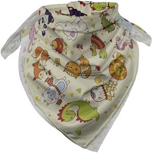 Bandana cuadrada hecha a mano 100% algodón orgánico mujer niña pequeño estilo étnico multicolor bajo tamaño personalizado verano venta al por mayor - Product Image 1