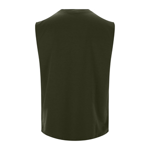 Camiseta Deportiva sin Mangas para Hombre, 100% Poliéster Transpirable, Ropa de Gimnasio Personalizada, Fabricante Mayorista de Ropa Deportiva OEM ODM - Product Image 3