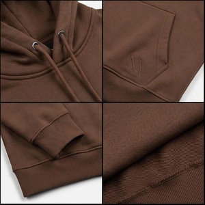 Hoodie surdimensionné élégant pour homme, design vintage délavé avec poche avant, confortable, personnalisable pour l'hiver. - Product Image 4