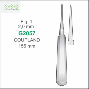 Élévateur dentaire manuel à pointe droite 3,0 mm en acier inoxydable 420, manche creux 140 mm, autoclavable, réutilisable, pour extraction chirurgicale - Product Image 6