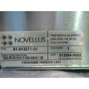 Novellus 61-413271-00 ASM, FE-HD EIOC 0 CMN MACH 1 - Equipo y Piezas de Semiconductores Legados Globales Confiables - Product Image 5