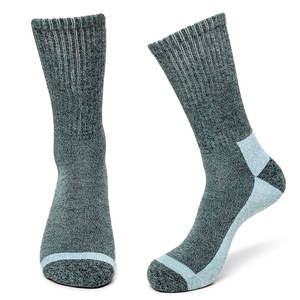 Calcetines Deportivos de Alta Calidad 100% Algodón, Tejido Suave, Ecológicos, Transpirables, con Forro Polar Grueso para Entrenamiento y Running, Larga Duración - Product Image 1