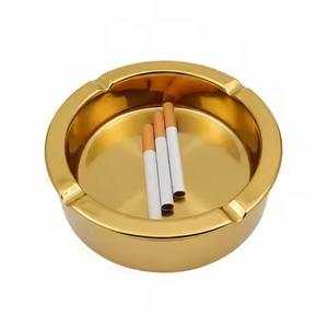 Cendrier classique en métal résistant à la chaleur pour la maison, le bar, le bureau, l'hôtel, la décoration de table - Product Image 1