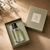 Flacon de parfum de luxe 50 ml 100 ml, flacon de parfum cylindrique, flacon de parfum vide rechargeable, logo imprimé à l'écran