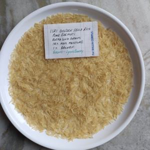 Arroz Basmati Orgánico Premium de Grano Largo 1121 Golden Sella Fresco 95% Cosecha 2025 Haryana BOPP Yute Calidad de Exportación Textura Dura - Product Image 2