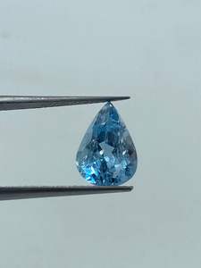 Piedra Preciosa de Aguamarina Natural con Corte de Pera, Color Azul Cielo de Alta Calidad, 2.05 Quilates, Suelta, Suministro de Fábrica, Nueva Llegada, Hecha a Mano - Product Image 2