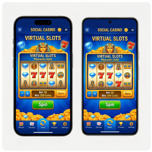 Royalcraft Casino Style Game App – Social <b>Cards</b>, Slots Fun, <b>Table</b> Games & Entertainment Challenges IOS/Android & MAC - Product Image 1