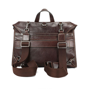 Professional <b>Leather</b> <b>Backpack</b> With Dedicated Laptop Section Spacious Capacity And Practical Storage For Daily Activities - Product Image 3