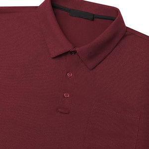 Nouveauté Chemises pour hommes en tissu tricoté respirant Couleur et logo personnalisés Marque privée professionnelle - Product Image 3