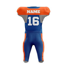Fournisseur d'uniformes sportifs en tissu interlock, ensemble maillot et pantalon de football pour jeunes, avec numéro 16 imprimé numériquement et col en V, vente en gros OEM ODM - Product Image 6