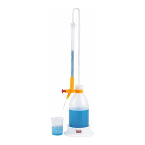 Burette en verre automatique Schellbach Stripe Classe B 50 mL pour titration en laboratoire - Product Image 3