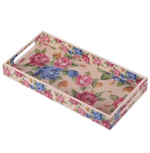 Luxury Design MDF Enamel Printed Trays Enamel Decorative Trays Enamel Serving Trays MDF Tray at very <b>low</b> reasonable - Product Image 4