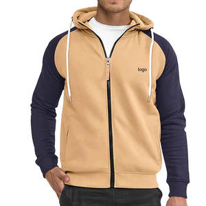 Sweat à capuche pour homme de haute qualité avec fermeture éclair, poches kangourou, manches longues, design et logo personnalisés, impression numérique - Product Image 6