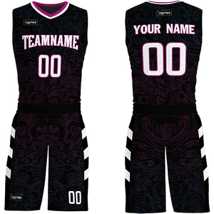 Sublimation Digital Print Embroidered Custom Basketball Jersey Polyester Mesh Youth Basketball Reversible Uniforms - Product Image 4