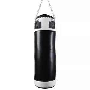 Professional Heavy Punching Bag with Leather & PU Cover Cotton & Sand Filling Adjustable Height <b>Stand</b> for MMA & <b>Boxing</b> Training - Product Image 1