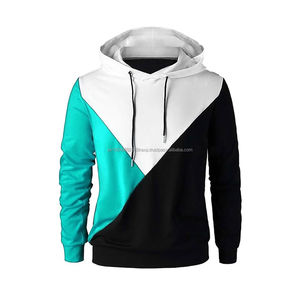 Sudadera con Capucha Personalizada para Hombre, Talla Grande, Básica, de Algodón, con Bolsillo Tipo Canguro, Técnica de Relieve, Sudadera con Capucha - Product Image 3