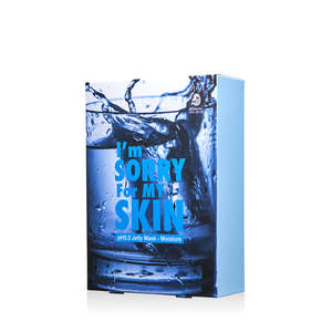 Mascarilla Facial en Gel I'm Sorry for My Skin PH5.5 Ligeramente Ácida, Paquete de 10 Unidades, con Ácido Hialurónico para Hidratación - Product Image 1