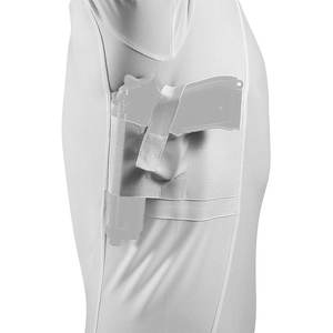 Chemises de compression ajustées pour l'extérieur, avec poches latérales pour holster, haute qualité, pour port discret - Product Image 3