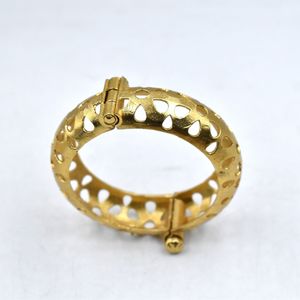 <b>indian</b> fashionable trending handmade designer goldplated brass western look openable <b>bangle</b> for girls and women - Product Image 4