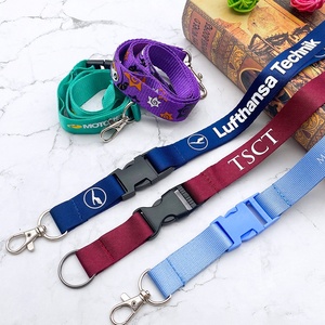 Cordón impreso personalizado, el cordón más barato con soporte de identificación y tarjeta, personalice completamente su propio Cordón de llave - Product Image 2