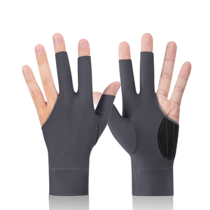 Gants de billard sur mesure de haute qualité, trois doigts, légers, respirants, antidérapants, pour homme - Product Image 1