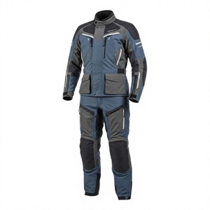 Traje de Motocicleta Unisex Impermeable de Secado Rápido, Manga Larga, Bloques de Color, 220g Poliéster/Nailon, Equipo de Conducción para Todas las Estaciones - Product Image 1