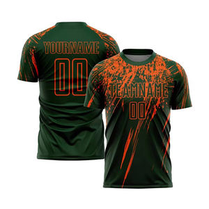 Venta al por mayor de camisetas de fútbol deportivas transpirables, personalizadas, sublimadas e impresas, producto nuevo de diseño moderno. - Product Image 5