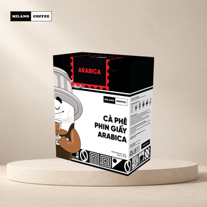 กาแฟดริปอาราบิก้าสำเร็จรูปเวียดนาม ขายส่ง OEM แบรนด์ส่วนตัว กาแฟมิลาโน - Product Image 1