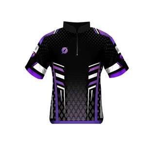 Custom High Quality Athletes Sports Uniform Polyester Short Sleeve <b>Bowling</b> and Golf Polo Shirt for Men - Product Image 1