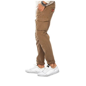 Pantalon cargo et pantalon décontracté pour homme en tissu technique haute performance Solid Trader, texture lisse, résistant aux plis - Product Image 2
