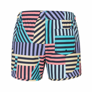 Shorts de surf pour hommes, shorts de plage à séchage rapide, shorts de bain personnalisés par sublimation, shorts légers pour sports nautiques d'été - Product Image 4
