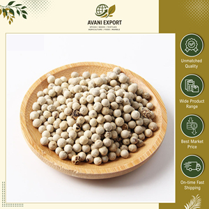 Distributeur en gros vendant des épices et herbes simples de qualité supérieure fabriquées en Inde, granulés de poivre blanc séché brut traité par procédé AD, en vente. - Product Image 3