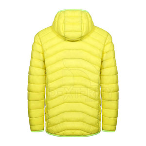 Factory Direct Sale New Arrival <b>Hooded</b> Canvas Front Customized <b>Men</b> <b>Puffer</b> Winter <b>Jacket</b> Long Sleeves - Product Image 3