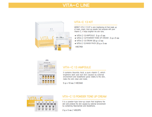 Kit Merikit Vita C, Set Coreano para el Cuidado de la Piel, Blanqueador Facial, Minimizador de Poros, Antiarrugas, Vitamina C, Ácido Hialurónico, Para Todo Tipo de Piel - Product Image 2