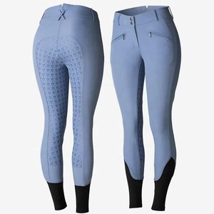 Pantalon d'équitation pour femme en PU blanc à motif, style Jodhpur et Breeches, pour le sport et la mode équestre - Vente en gros - Product Image 3