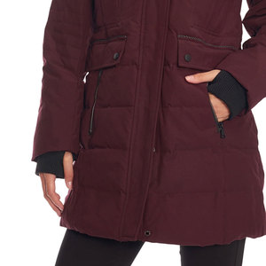 <b>Women's</b> Casual <b>Winter</b> <b>Parka</b> Jacket Detachable Hood Windproof Long <b>Coat</b> Custom Logo Warm Padded Jacket Wholesale Clothing Supplie - Product Image 6