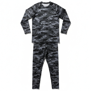 Conjunto Deportivo de Compresión para Hombre, para Entrenamiento de Crossfit, Alta Elasticidad, Secado Rápido, Absorbe el Sudor, Ropa Deportiva Profesional - Product Image 1