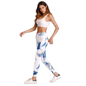 Leggings Deportivos para Mujer de Alta Calidad, Poliéster Sublimado, Sin Costuras, Pantalones de Yoga, Leggings Deportivos Sublimados para Mujer - Product Image 3