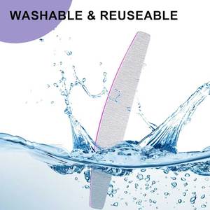 Lima de uñas duradera para manicura y pedicura, lavable y reutilizable, con núcleo acolchado - Product Image 5