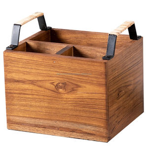 Porte-cuillère design élégant porte-couverts en bois imprimé pour organisateur de cuisine par FWE - Product Image 5