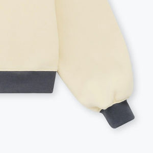 Sudadera de Felpa de Algodón Grueso de Invierno de Alta Calidad con Estampado Personalizado para Mujer, Hombros Caídos, Cuello Alto Simulado, Personalizada - Product Image 2