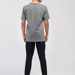 Camisetas de Cuello en V para Hombre, Corte Regular, Manga Corta, Alta Calidad, 100% Algodón, Sólidas, Transpirables, Ecológicas, de Secado Rápido, Lisas, Personalizables - Product Image 2