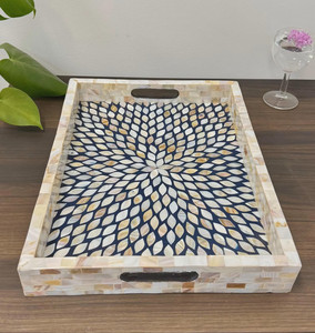 ถาดช็อคโกแลตฝังหอยมุกฝังรูปดาวทำมือถาดตกแต่งรูปดาวฝังมุกเปลือกหอยทะเล - Product Image 6