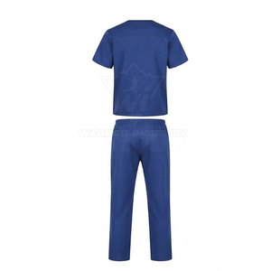 Premium Men Scrub Suit <b>Doctor</b> Uniform <b>Set</b> With Soft Touch Fabric Contemporary Style Pockets And Professional Appearance - Product Image 2