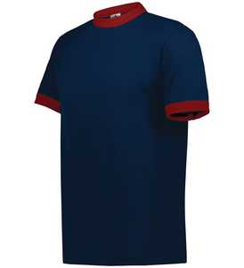 เสื้อยืดแขนสั้นระบายอากาศแห้งเร็วทำจากผ้าสแปนเด็กซ์สำหรับออกกำลังกายในยิมของผู้ชาย - Product Image 6