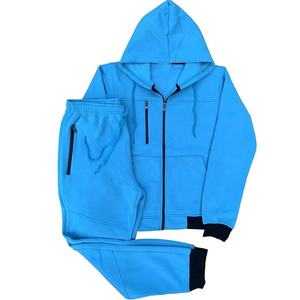 ชุดกีฬาฟิตเนสเทคฟลีซสำหรับผู้ชาย ชุดวอร์มสองชิ้น ออกแบบเองได้ - Product Image 2