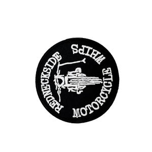 Écussons brodés personnalisés pour motos, badges de club de motards pour vestes en cuir, gilets, chapeaux et sacs à dos - Product Image 1